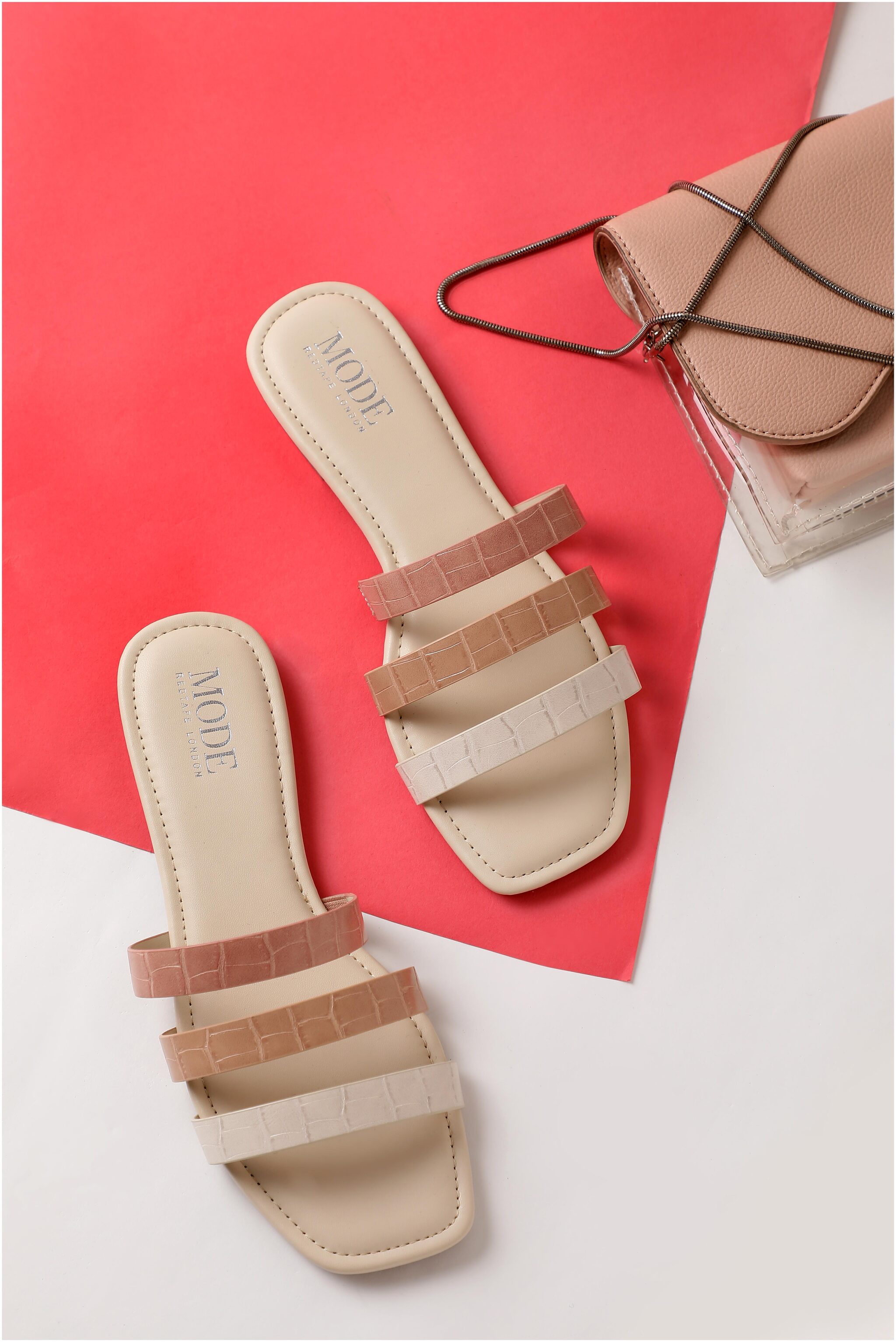

Mode By Red Tape Women Nude Flats