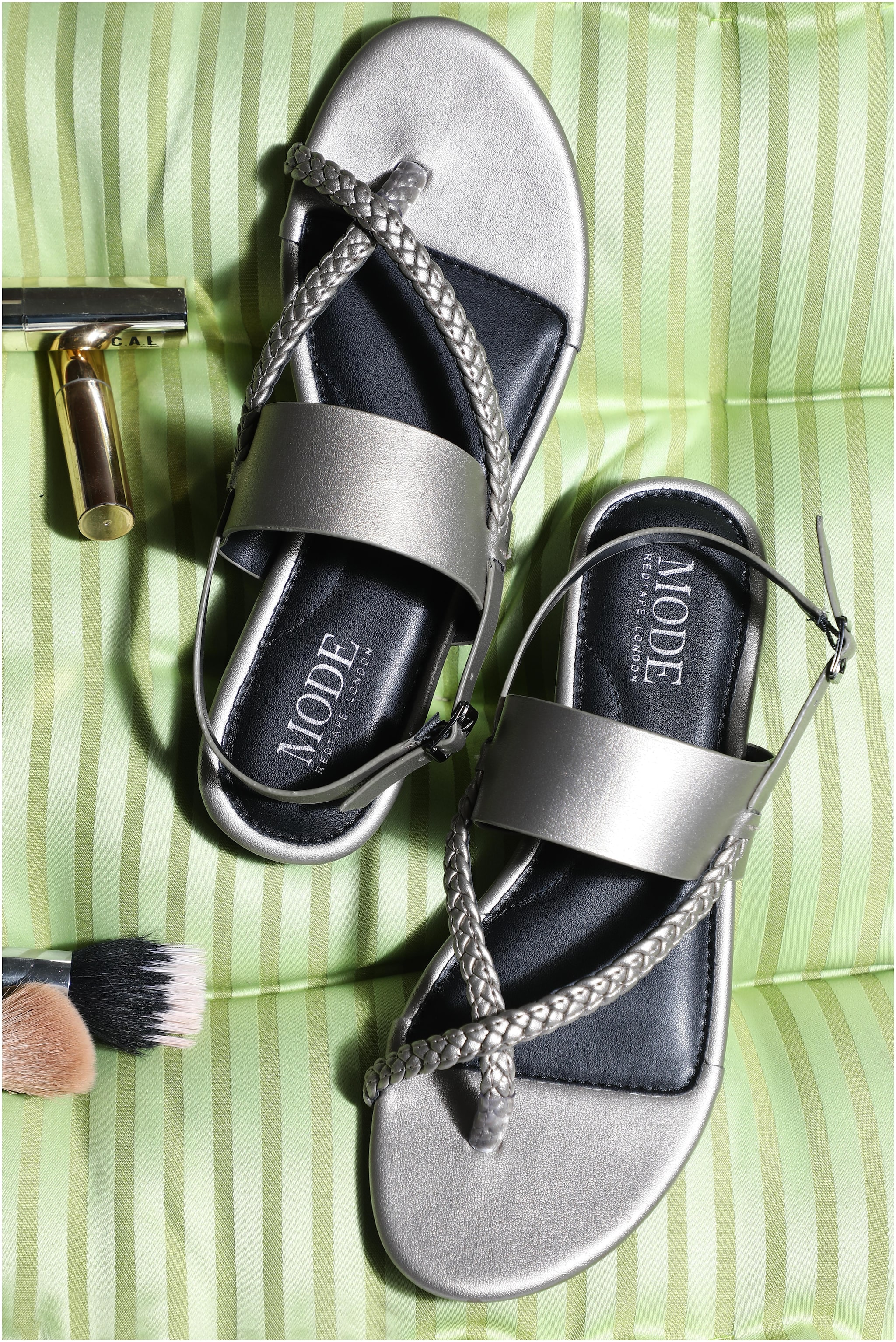 

Mode by Red Tape Women Grey Sandals