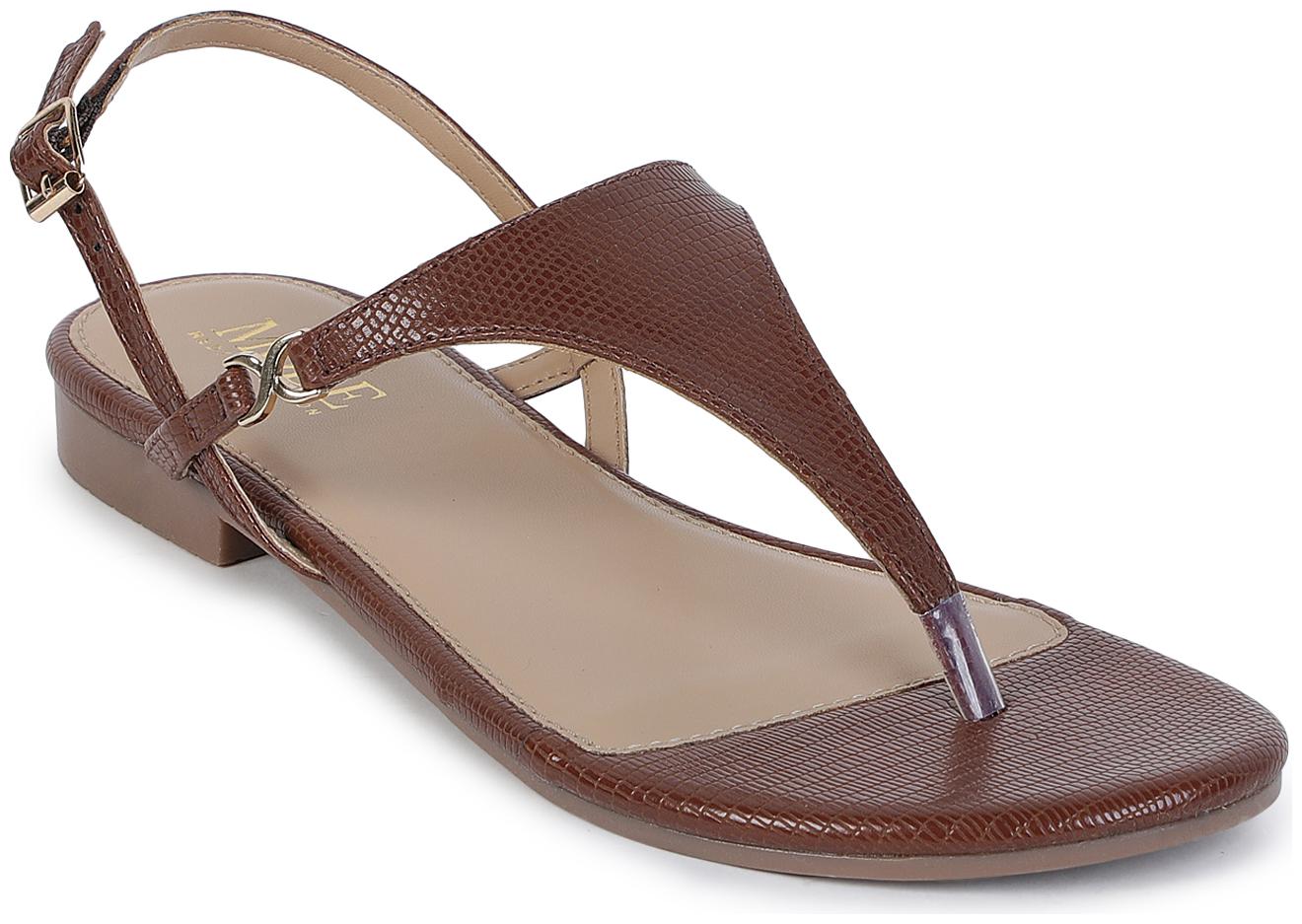 

Mode by Red Tape Women Brown Open Toe Flats