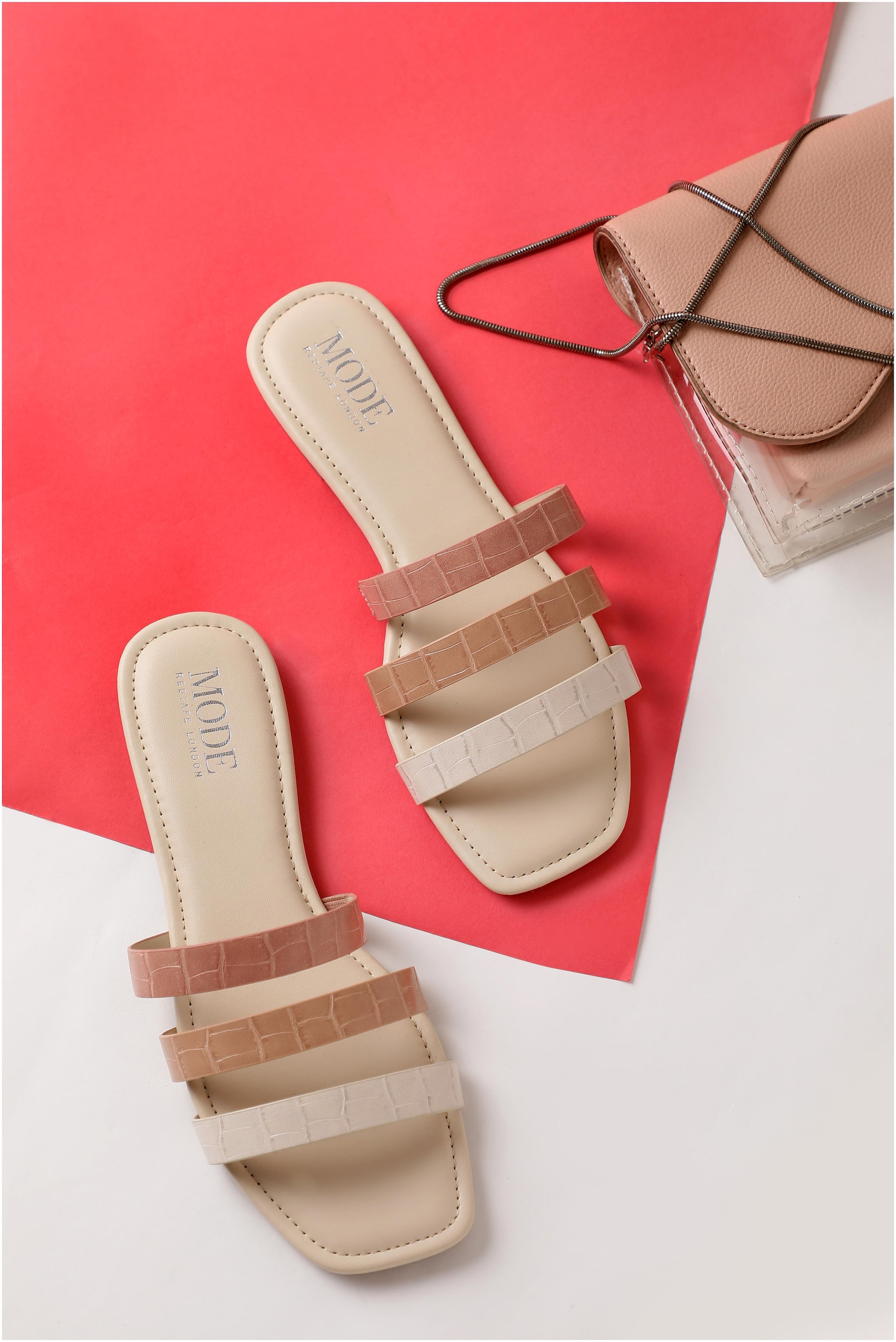 

Mode By Red Tape Women Nude Flats