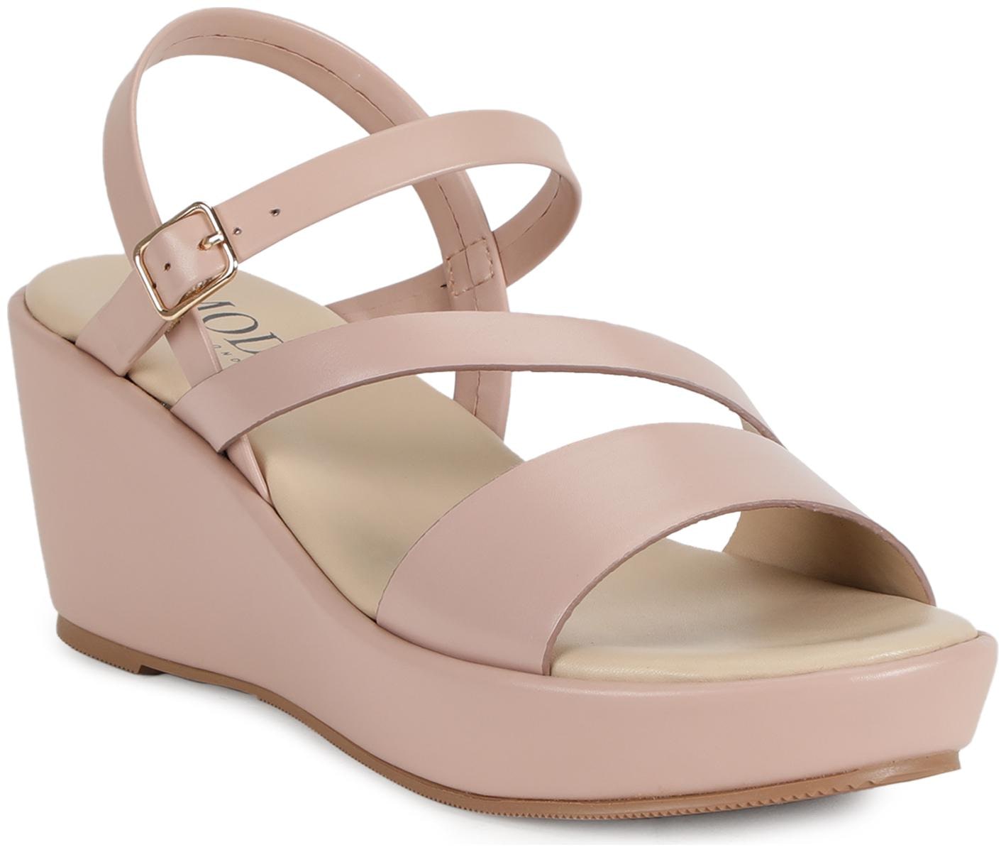 

Mode by Red Tape Women Pink Wedges