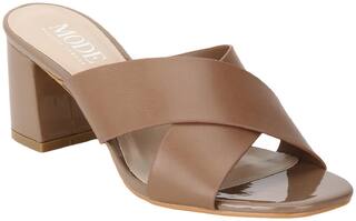 Mode By Red Tape Women Brown Heels
