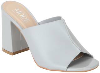 Mode By Red Tape Women Grey Heels