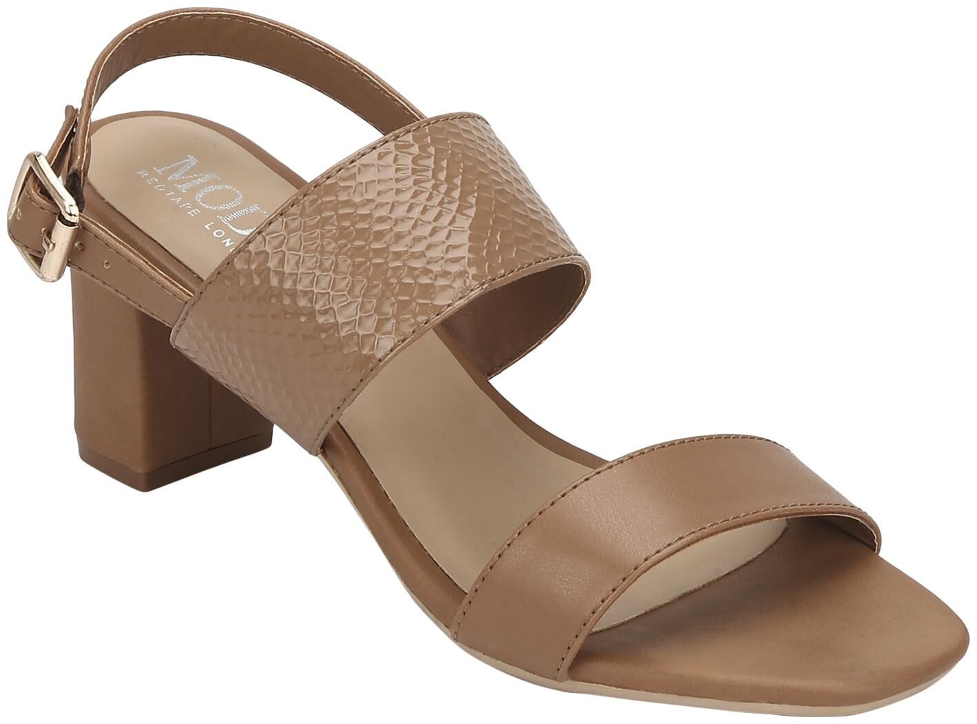 

Mode by Red Tape Women Tan Heeled Sandals
