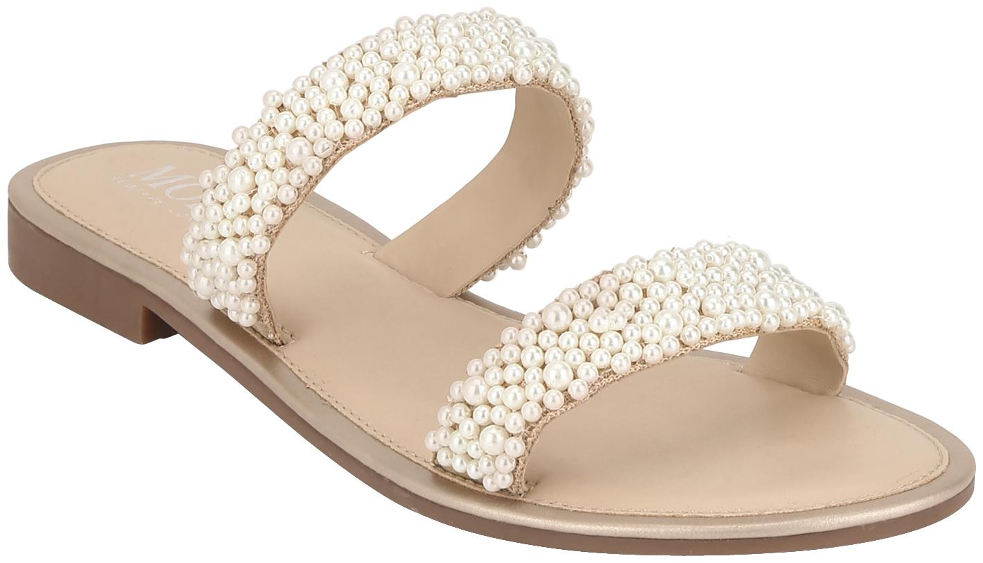 

Mode by Red Tape Women White Open Toe Flats