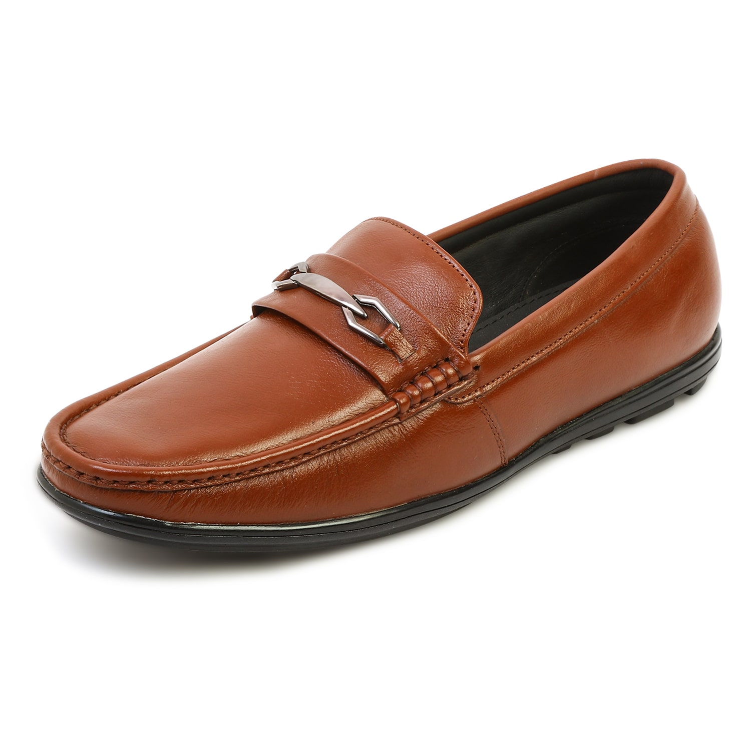 

MONKS KNIGHTS Men Brown Loafers