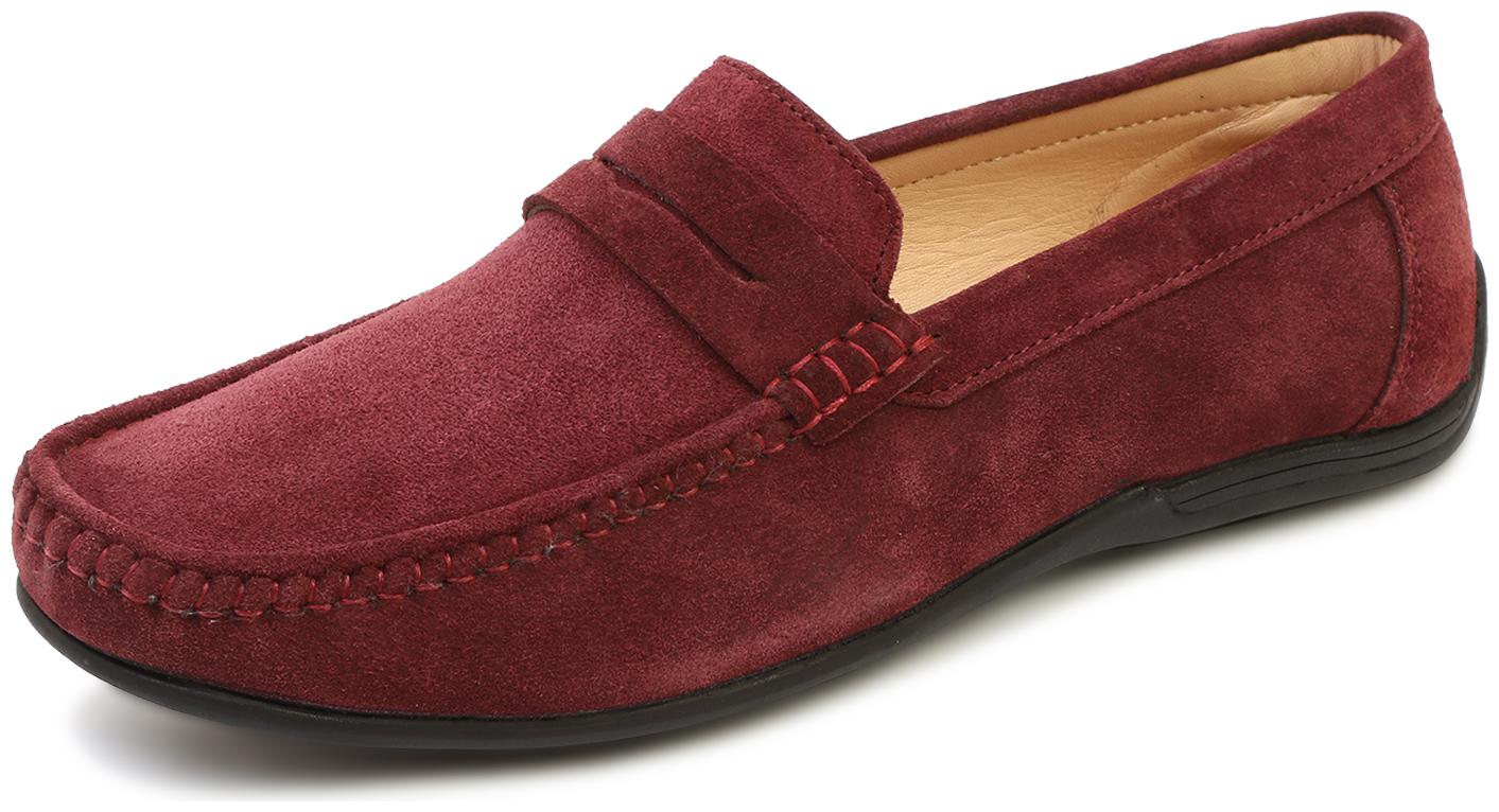 

MONKS KNIGHTS Men Red Loafers - MKSUHSRW