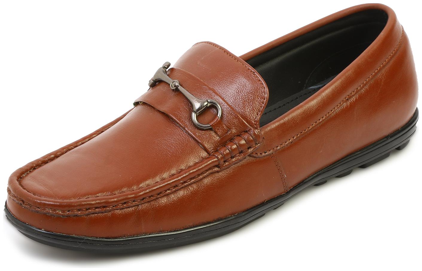 

MONKS KNIGHTS Men Brown Loafers