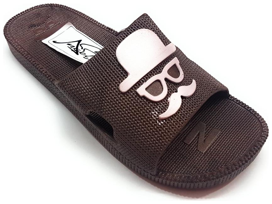 

Pampys Angel Men Brown Sliders