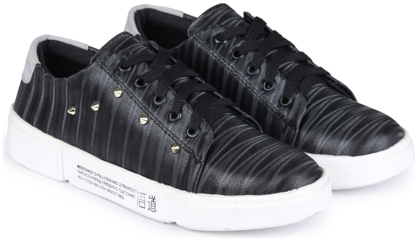 

Moonwalk Women Black Sneakers