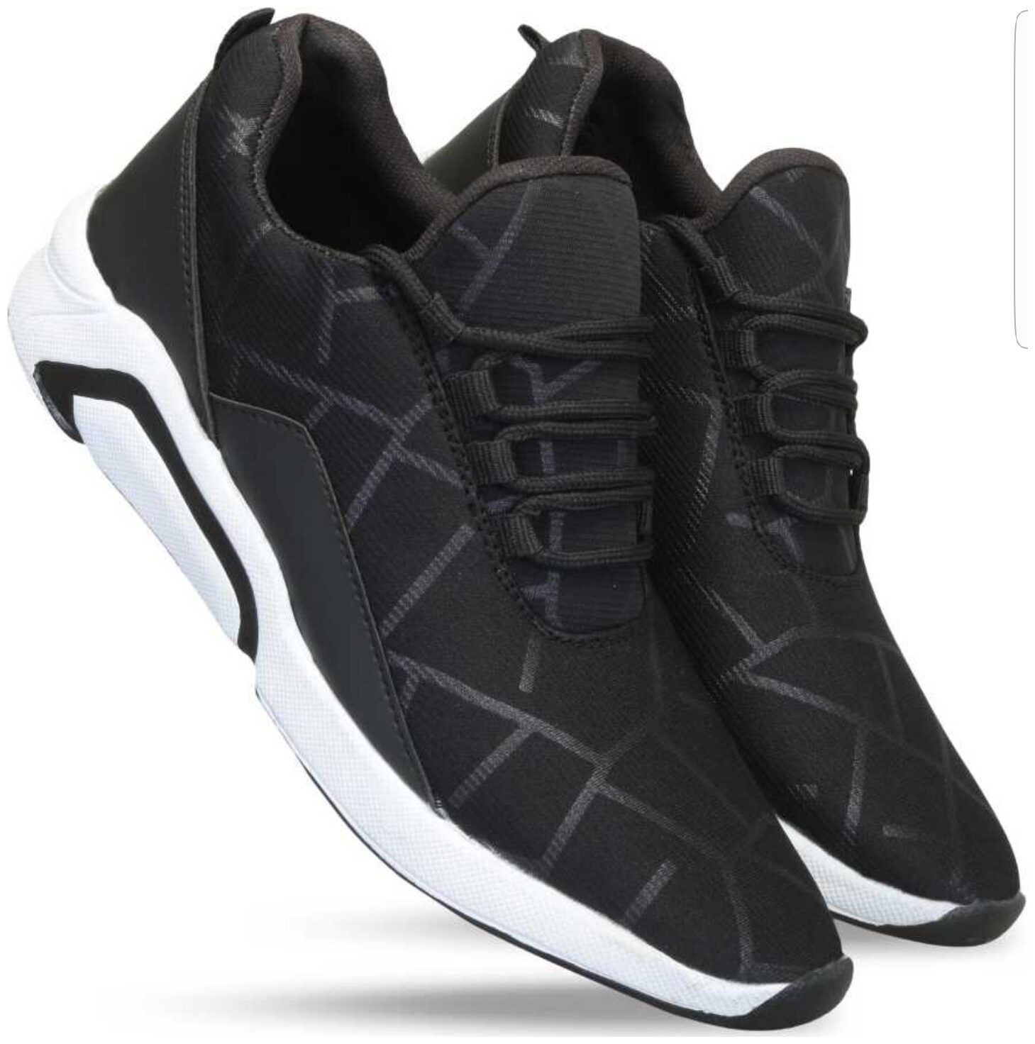 

MOU Men Running Shoes ( Black )