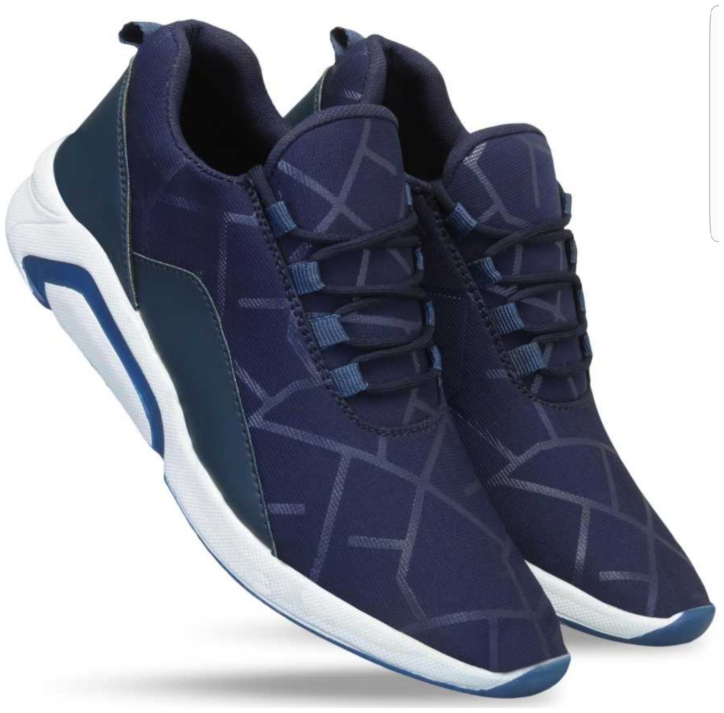 

MOU Men Running Shoes ( Navy Blue )
