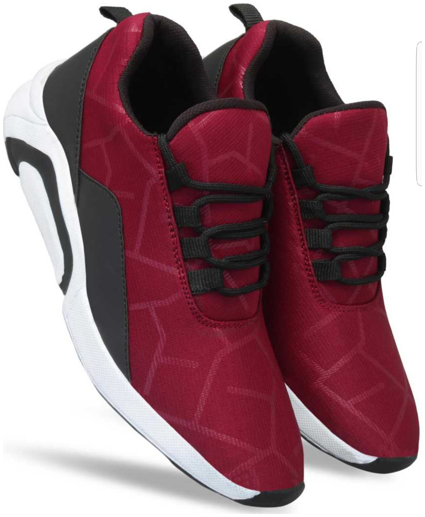 

MOU Men Running Shoes ( Red )