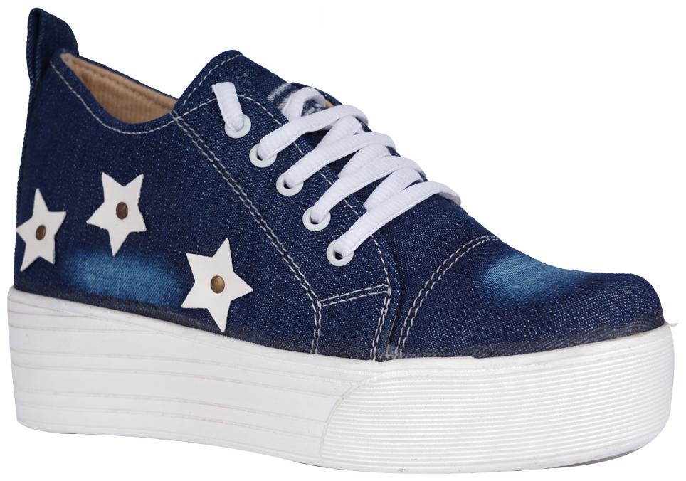 

MSC Women Blue Slip-On Shoes