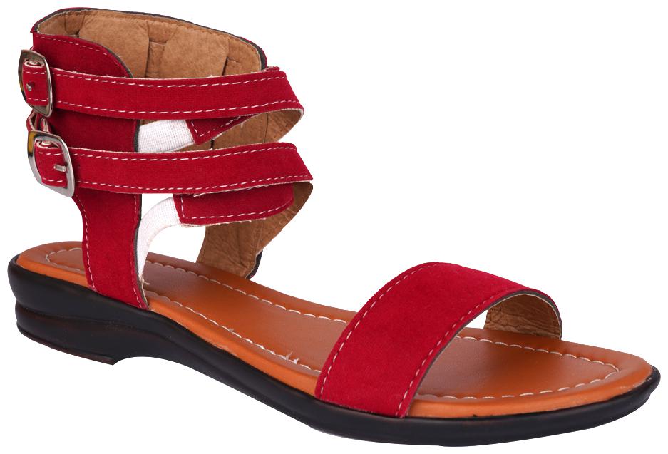 

MSC Women Red Sandals