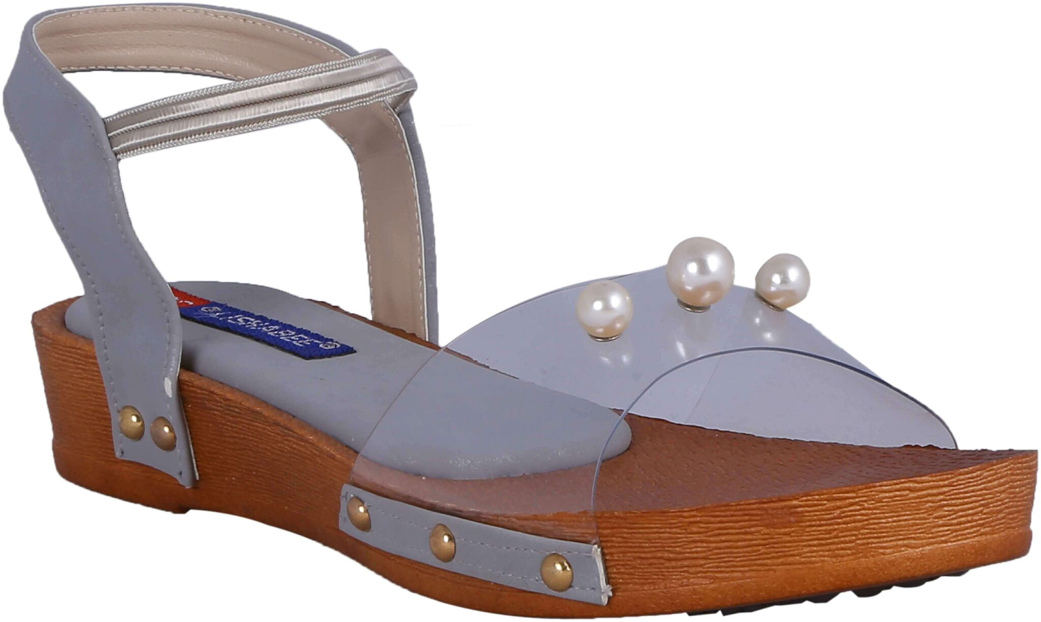 

MSC Women Grey Heeled Sandals