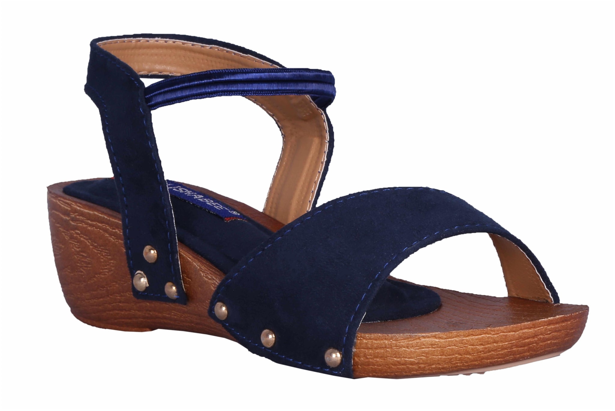 

MSC Women Blue Heeled Sandals