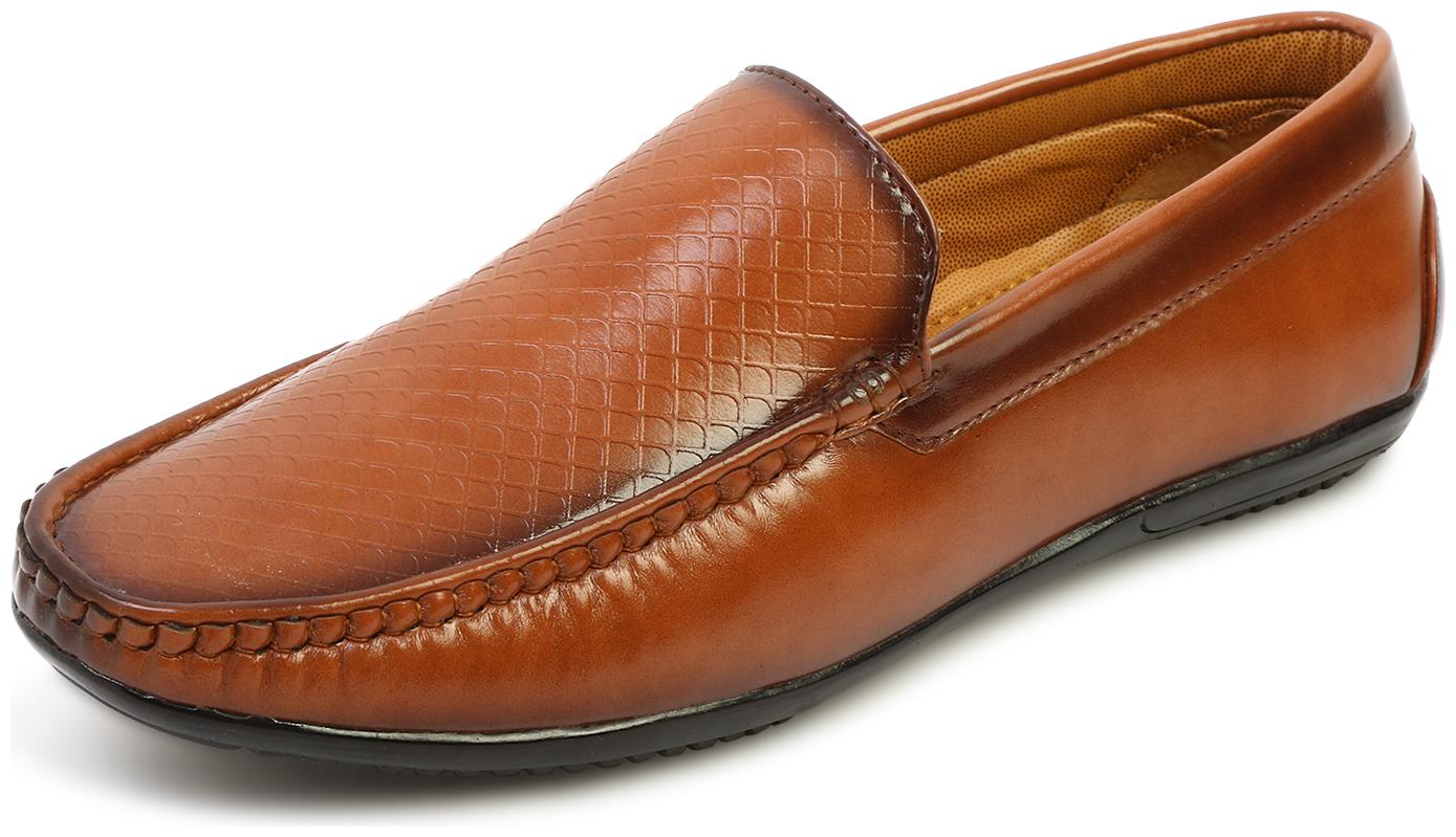 

MUTAQINOTI Men Brown Loafers