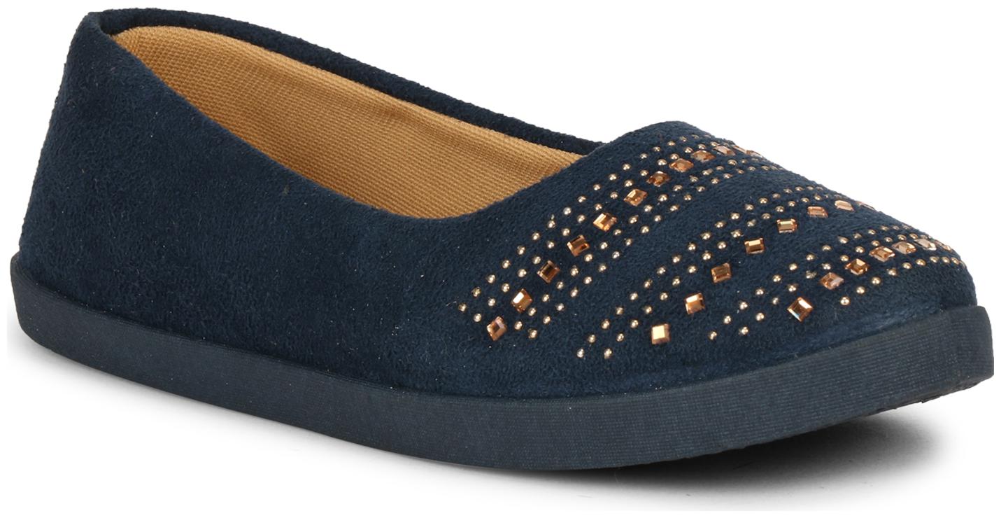 

Namchee Women Blue Slip-On Shoes
