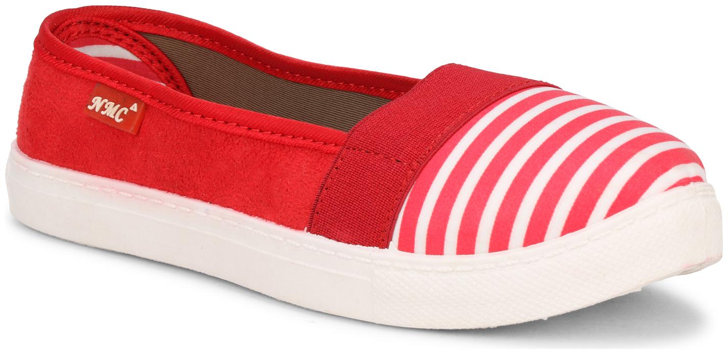 

Namchee Women Red Slip-On Shoes