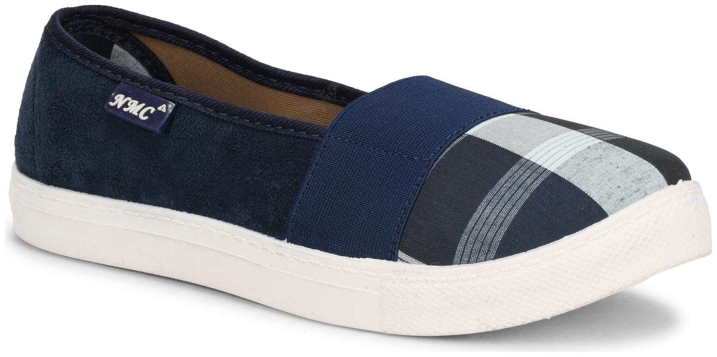 

Namchee Women Blue Slip-On Shoes