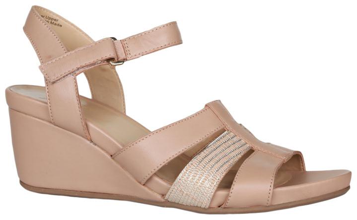

Naturalizer Women Beige Wedges