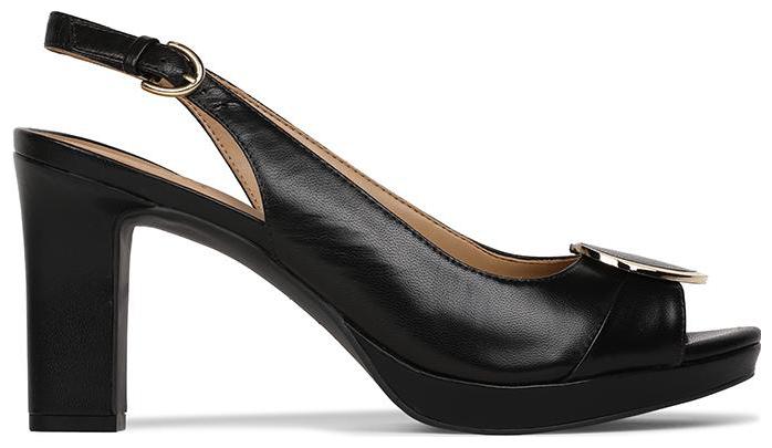 

Naturalizer Women Black Heeled Sandals