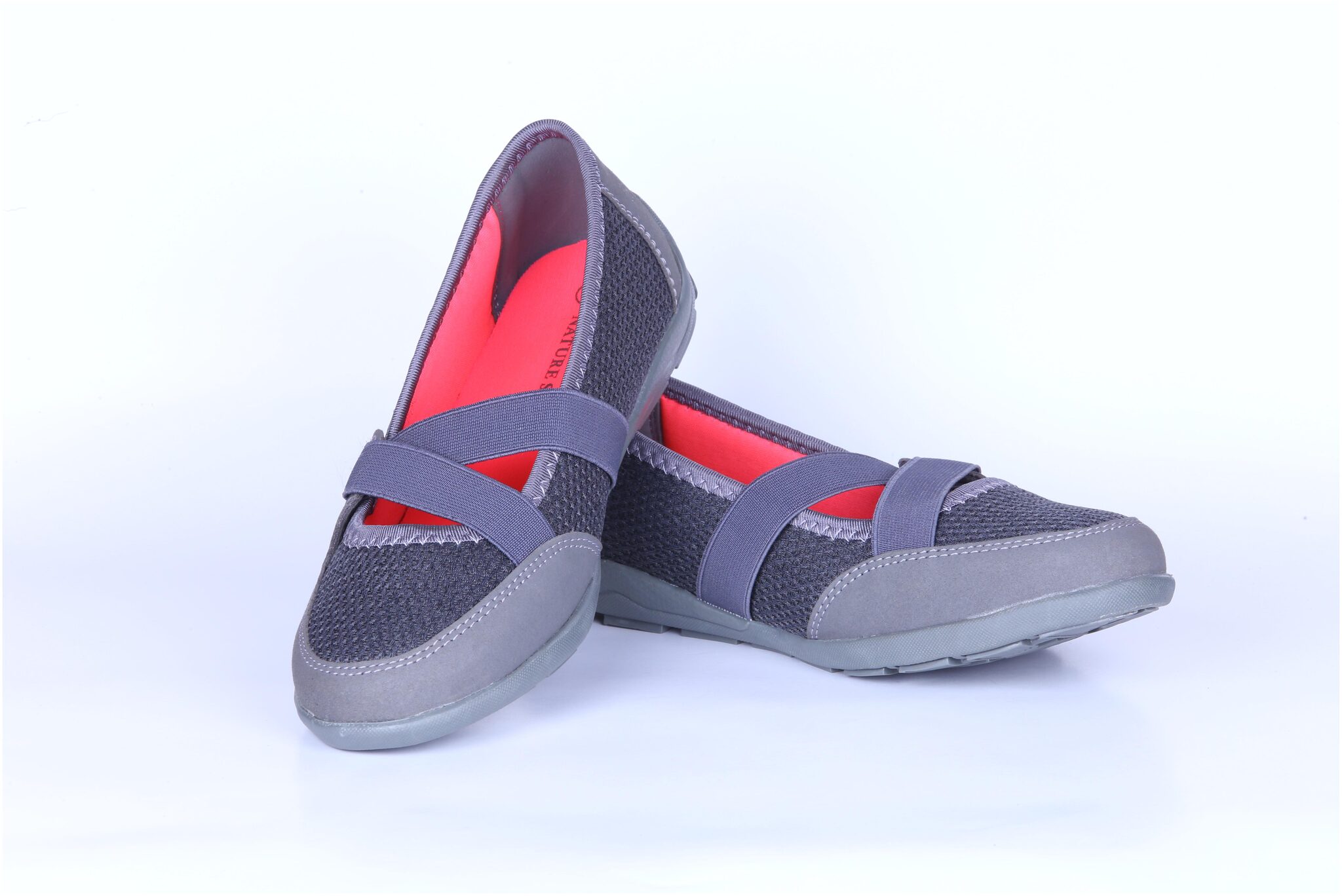 

Nature Step Women Walking Shoes ( Grey )
