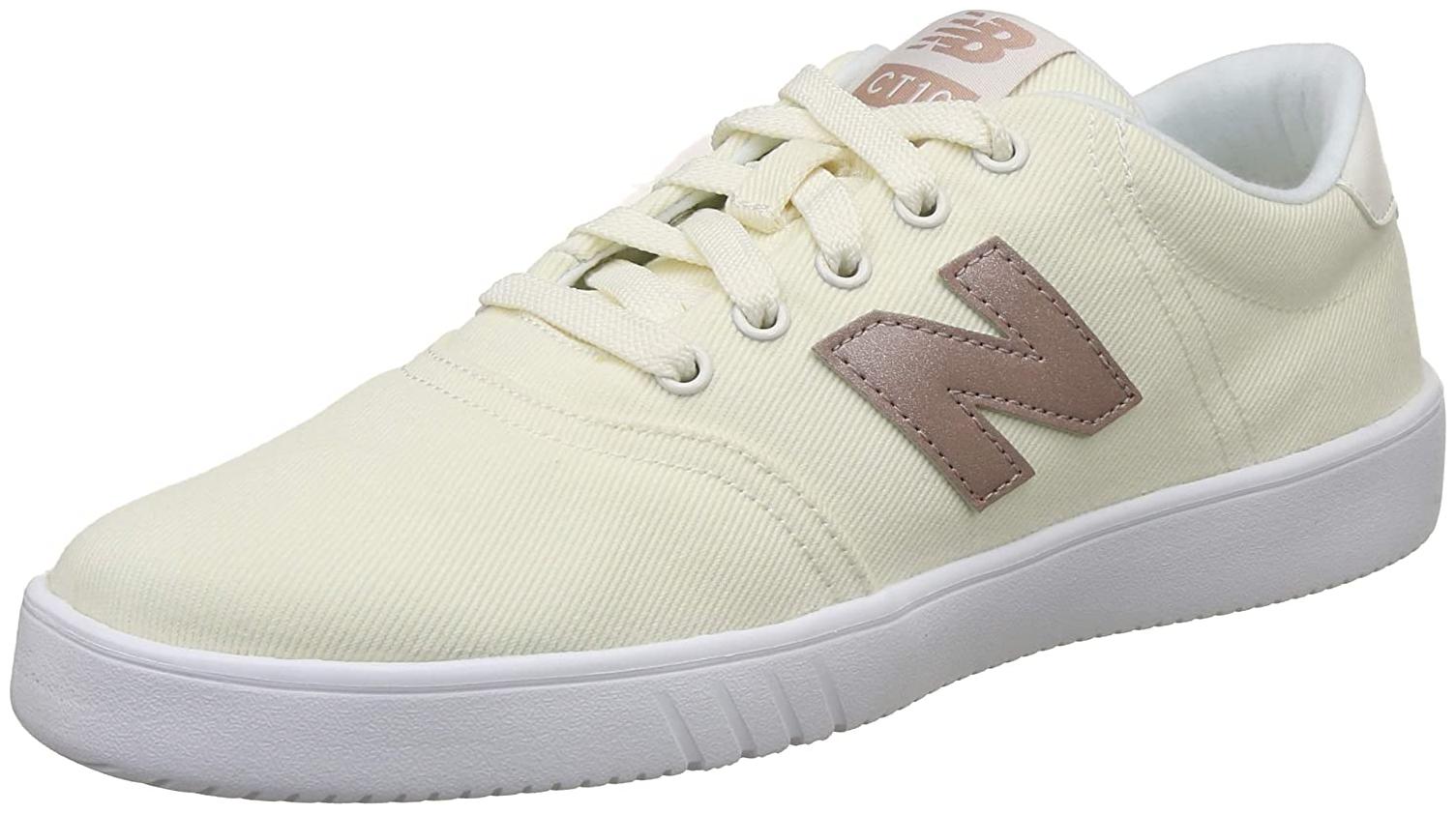 

New Balance Women Beige Sneakers