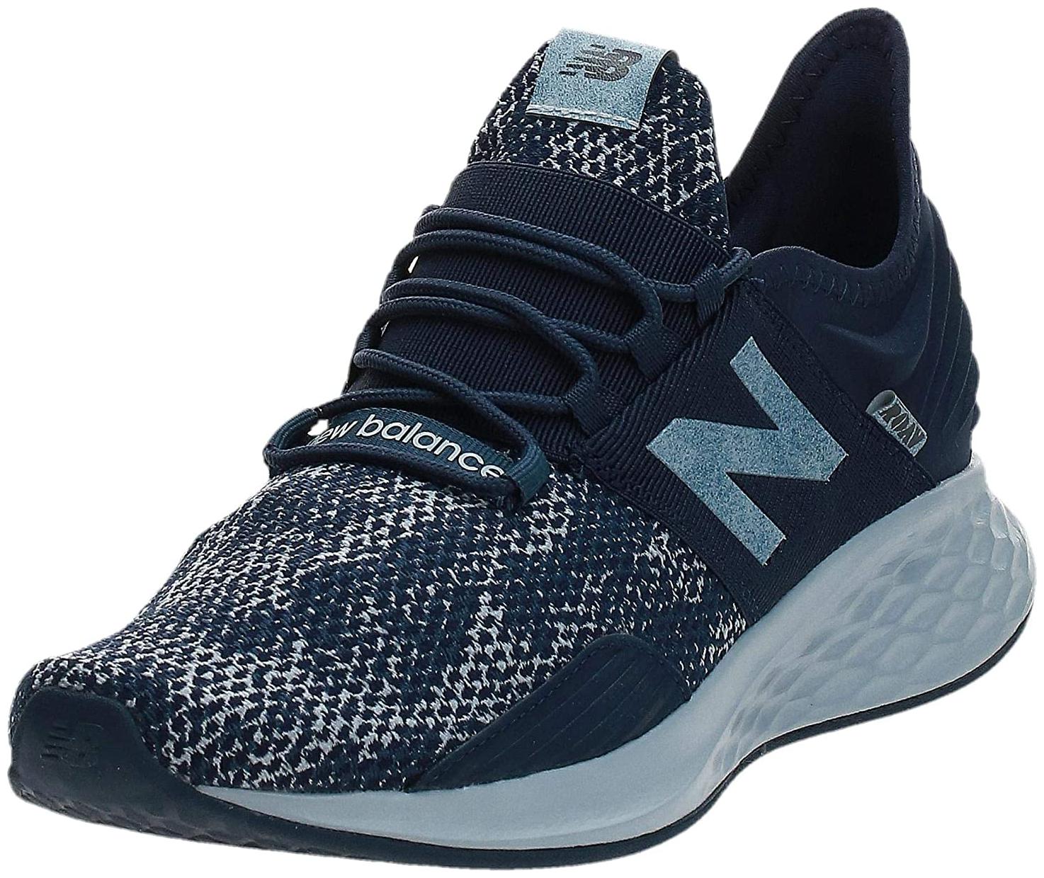 

New Balance Men Fresh Foam Roav Boundaries Running Shoes ( Navy Blue )