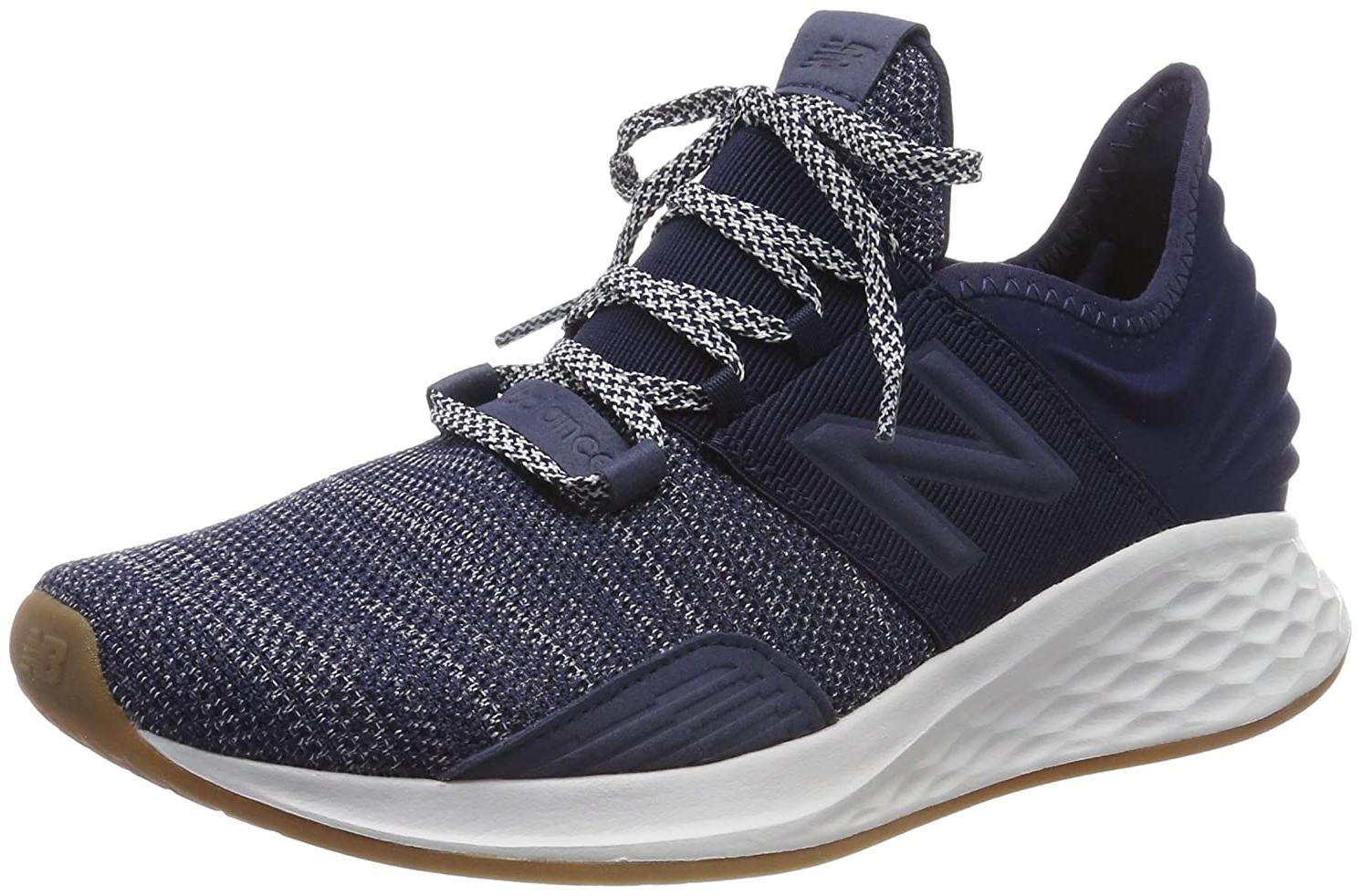 

New Balance Men Fresh Foam Roav Boundaries Running Shoes ( Navy Blue )