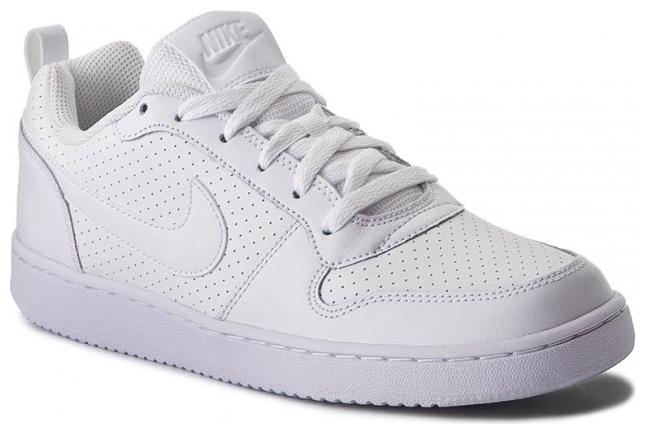

Nike Court Borough Low 838937-111 White Leather Casual Shoes