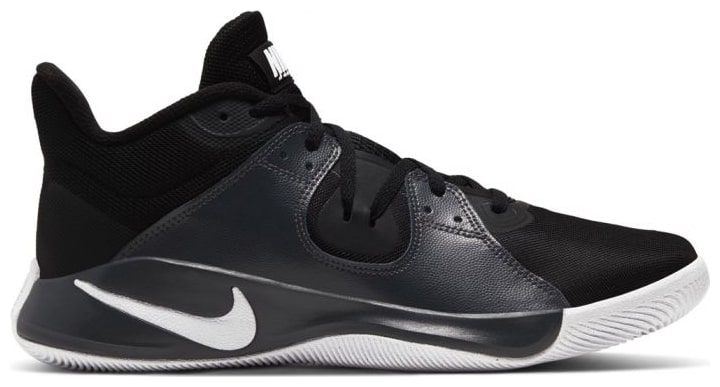 

Nike Men Nike Fly By Mid Basketball Shoes ( Black )
