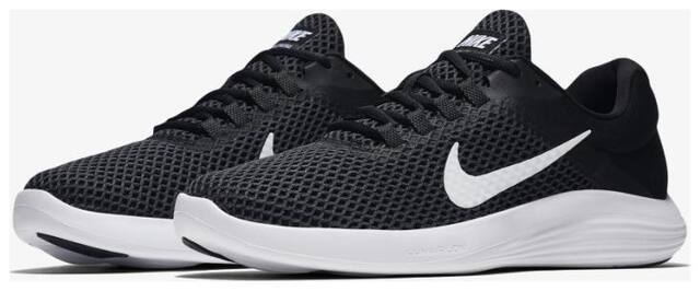Nike LUNAR CONVERGE 2 Running Shoes For Men(Black )