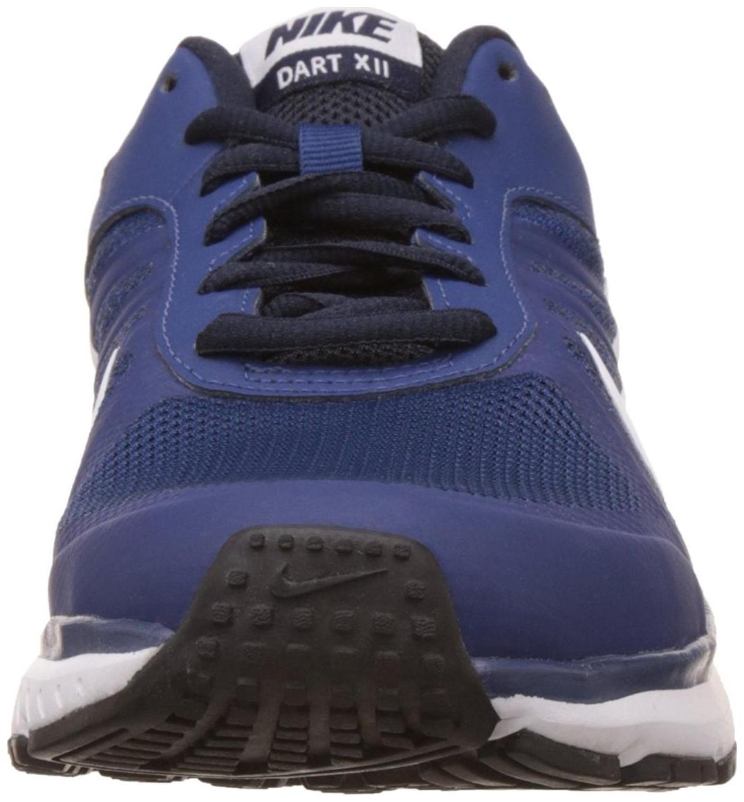 nike men's dart 12 msl blue running shoes