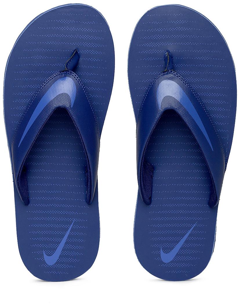 

Nike Men Blue Solid CHROMA Thong 833808-408 Flip-Flops