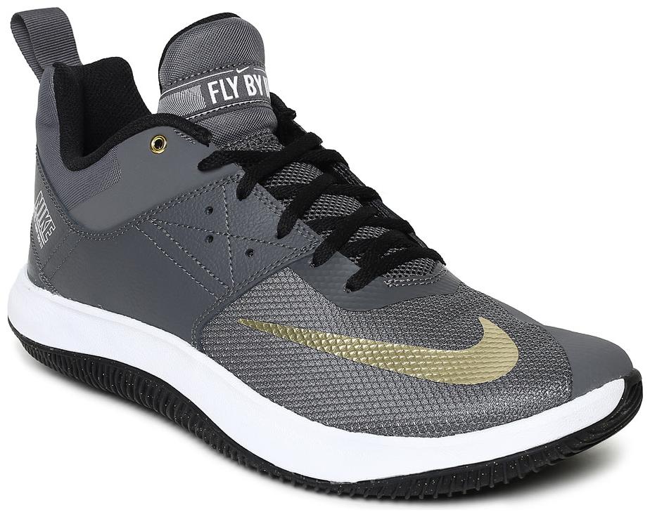 

Nike Men Basketball Shoes ( Grey )