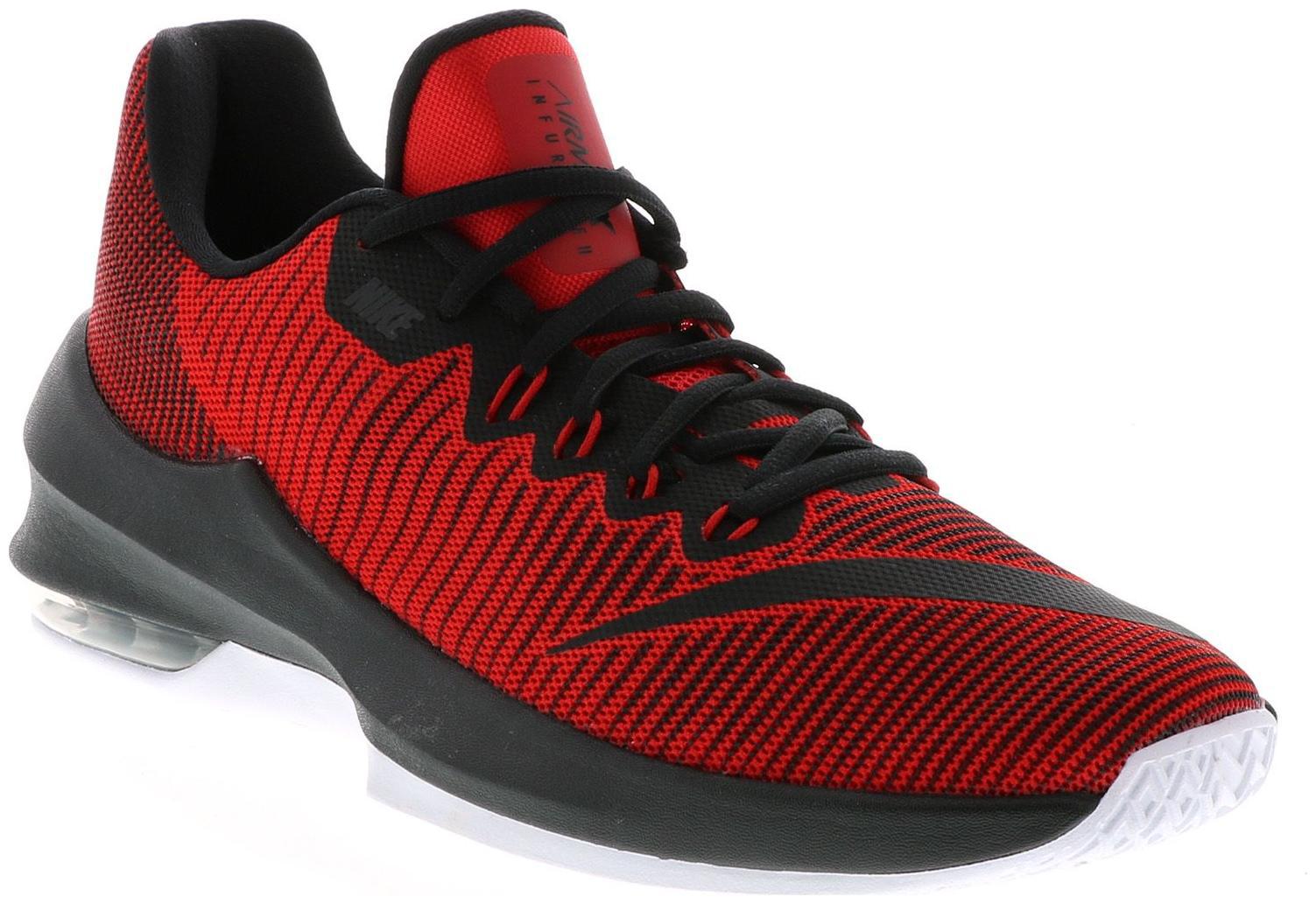 Nike Men's Air Max Infuriate 2 Low Red Basketball Shoes for Nike Men's Air Max Infuriate 2 Low Red Basketball Shoes for