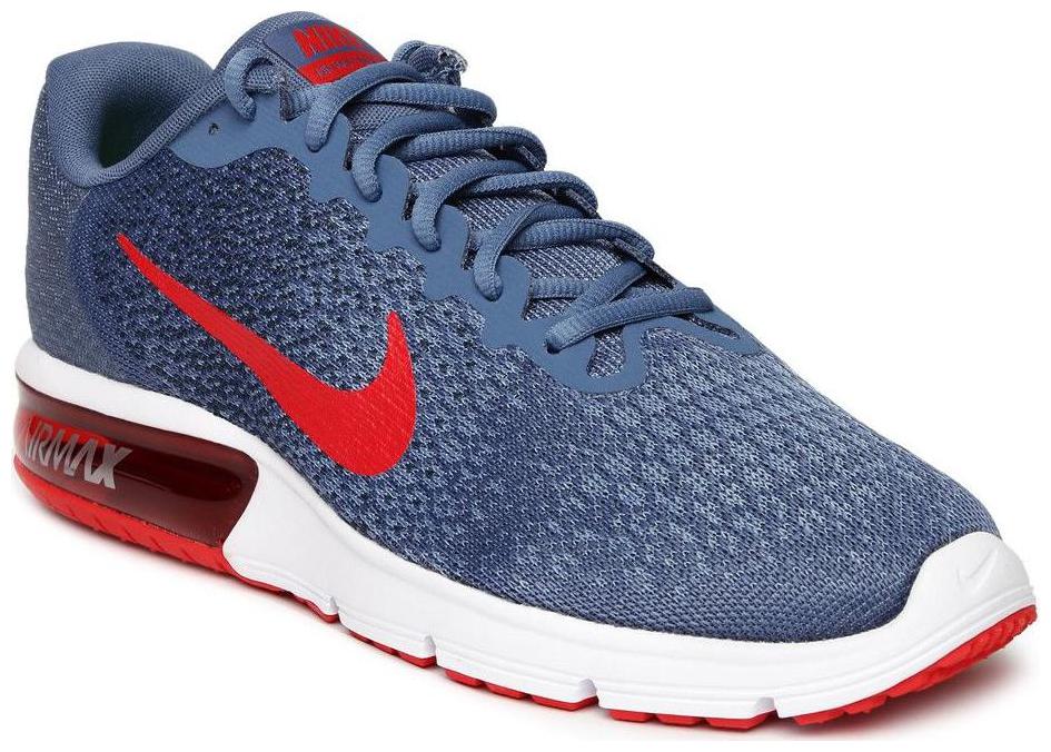 Nike Men's Air Max Sequent 2 Blue Running Shoes for Men Nike AIR MAX SEQUENT 2 Running Shoes For Men