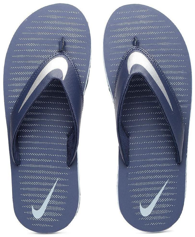 

Nike Men s Chroma Thong 5 Loyal Blue Chrome and Blue Grey Flip Flops