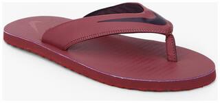 Nike Men's Chroma Thong 5 Red Flip Flops