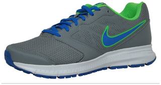 Nike Men's Downshifter 6 Msl Grey- Soar Blue Running Shoes