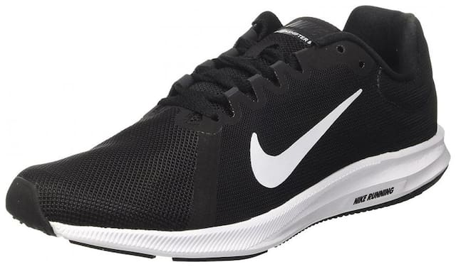 Nike Men's Downshifter 8 Black-White Running Shoes 908984-001