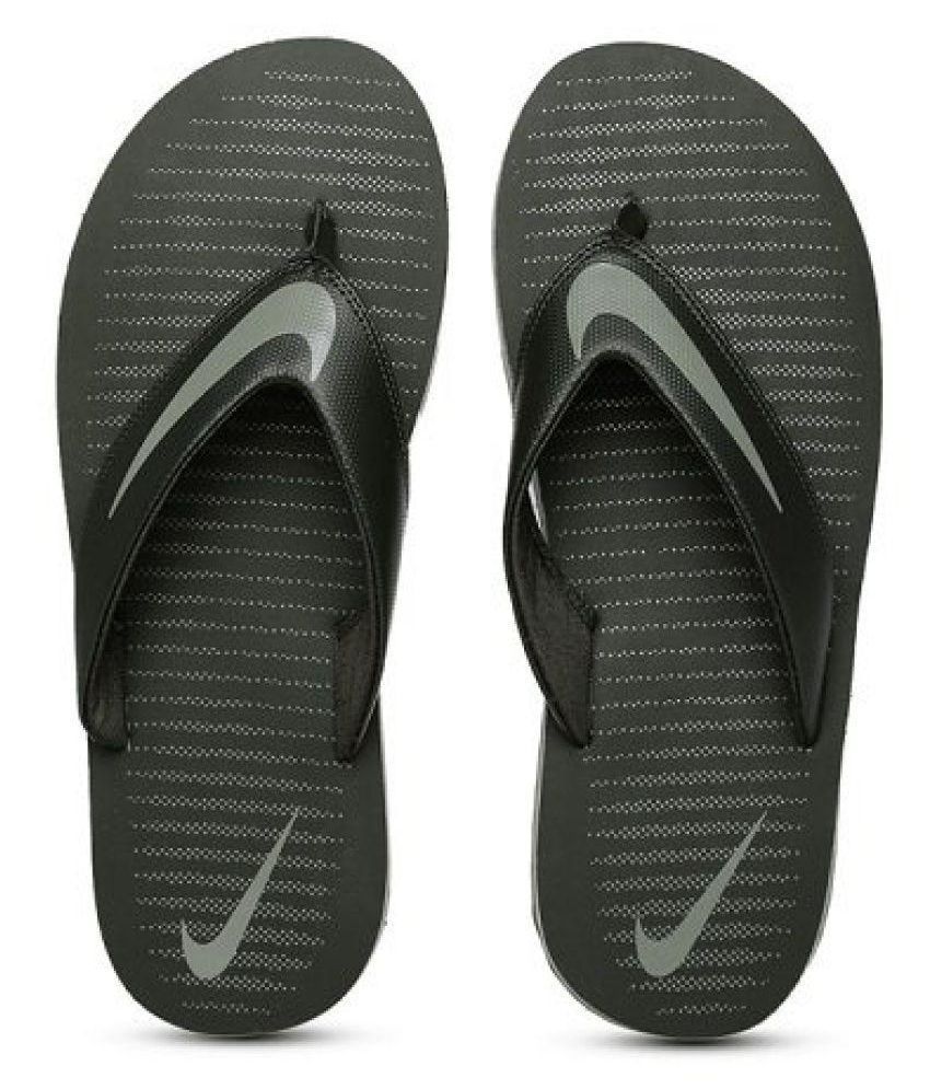 Nike Men Black Flipflop