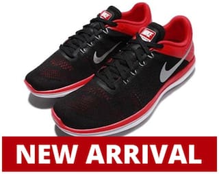Nike Mens Flex 2016 Rn Black Running Shoes