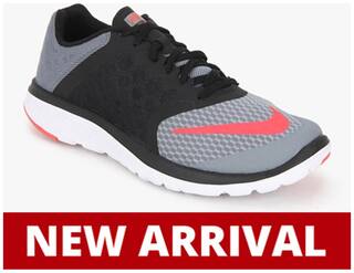 Nike Mens Fs Lite Run 3 Grey Running Shoes