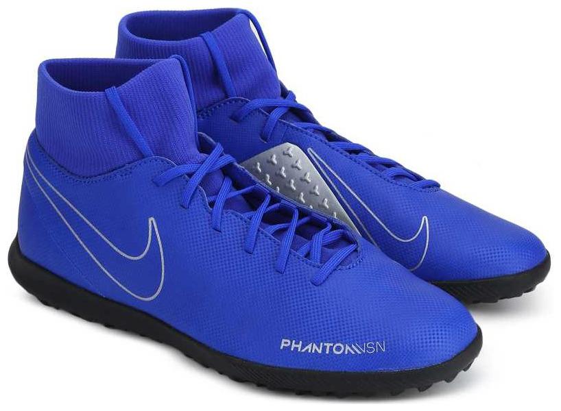 

Nike Men Phantom Vsn Club Df Tf Football Shoes ( Blue )