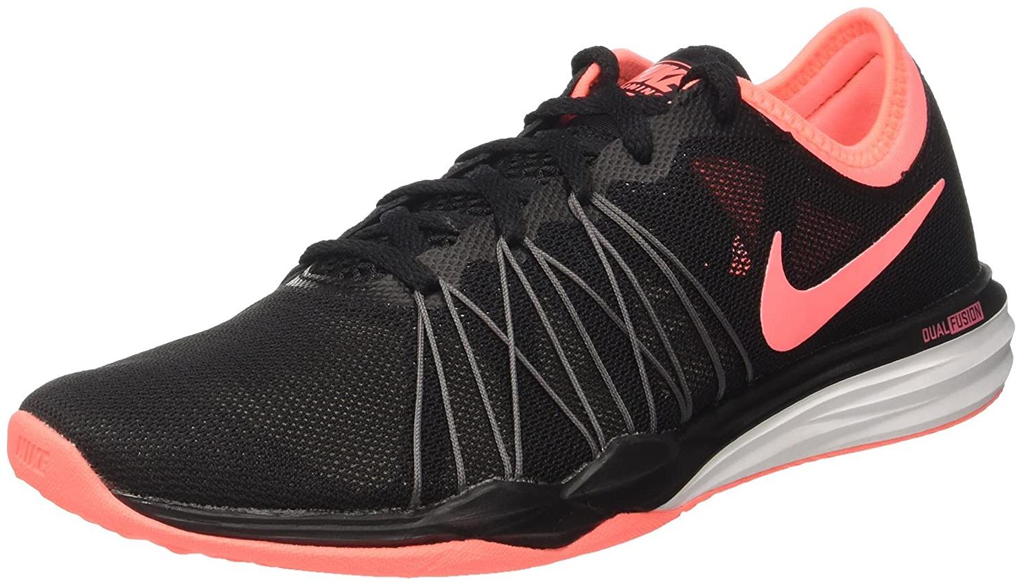 

Nike Women Dual Fusion Tr Hit Multisport Training Gym Shoes ( Black )