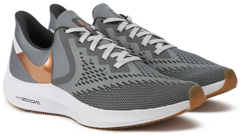 

Nike Men NIKE ZOOM WINFLO 6 Running Shoes ( Grey )