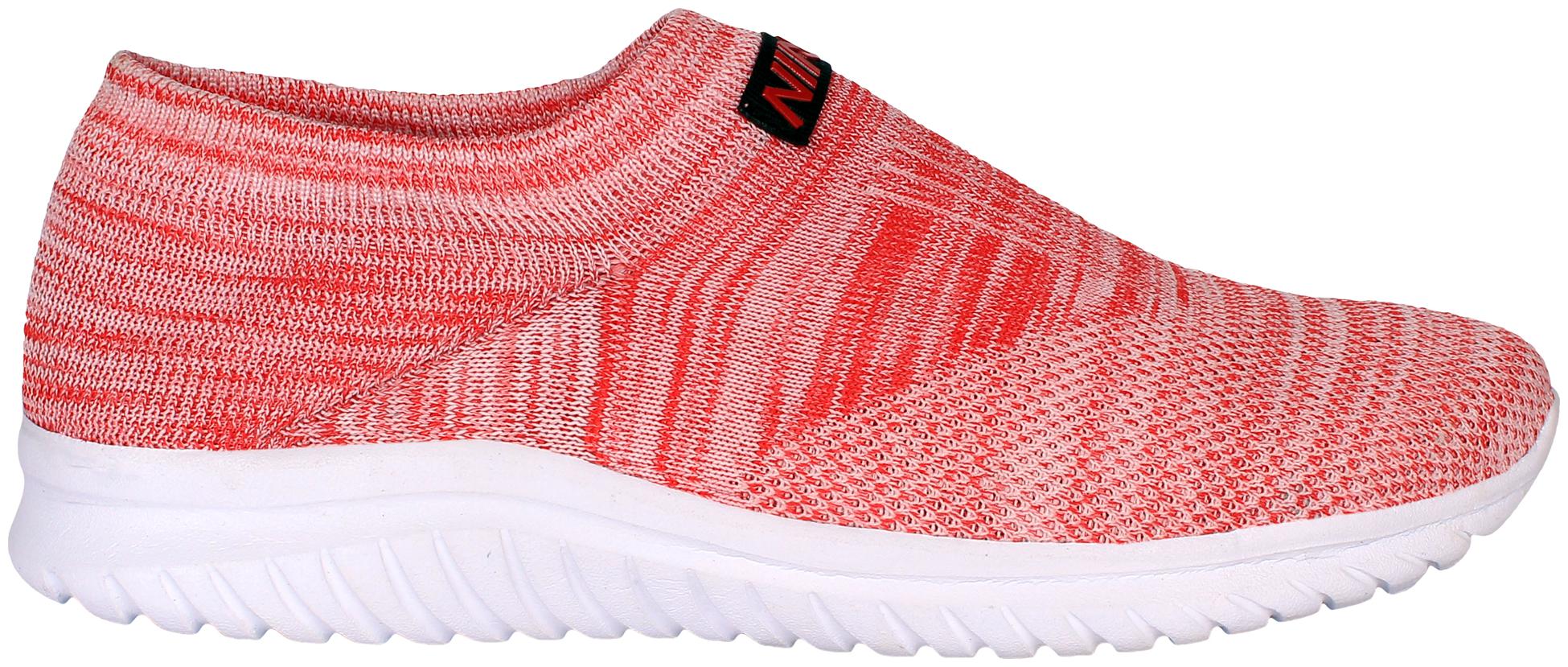 

NINE PLUS Women Nineplus Glow Running Shoes ( Red )